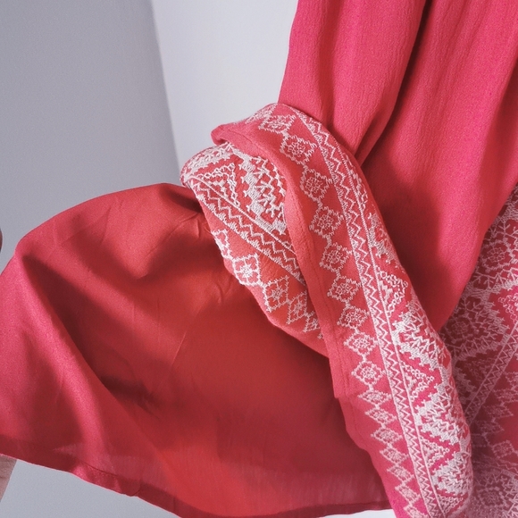 Skies Are Blue Embroidered Dress - Picture 5 of 7